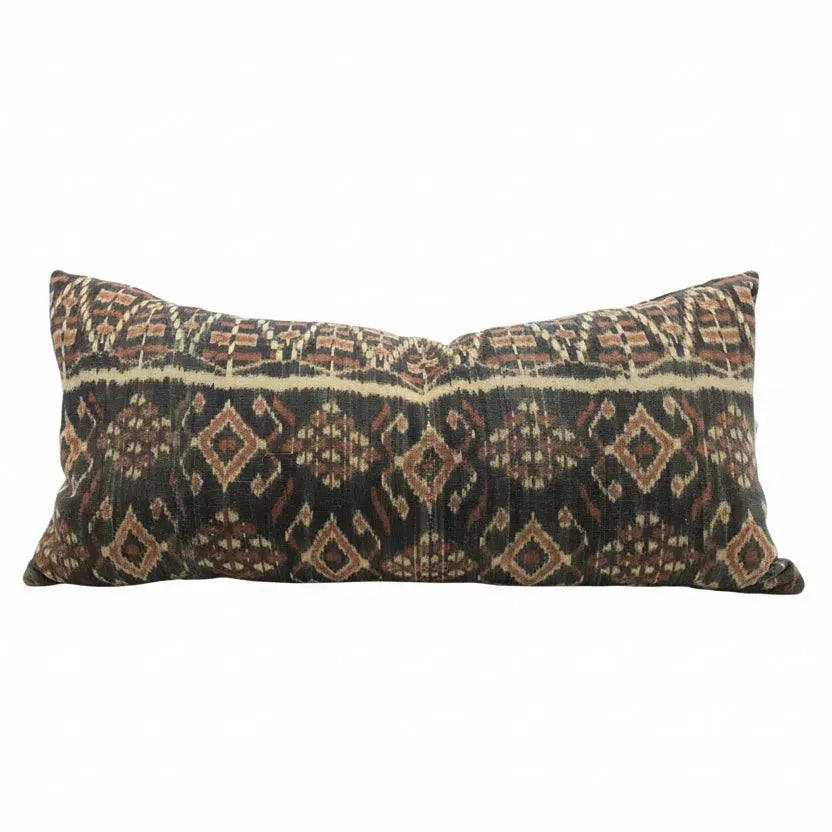 Vintage Indonesian Weaving Tribal Browns