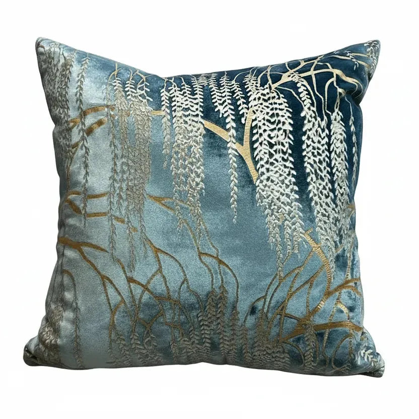 WILLOW METALLIC VELVET DEC 22X - Blue Springs Home