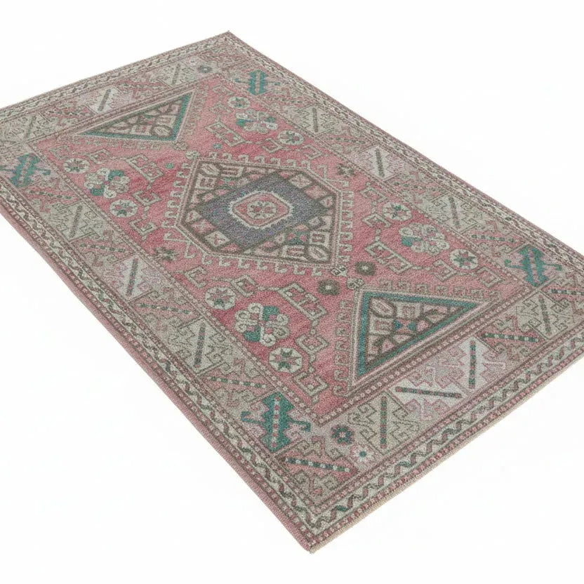 Turkish Vintage Rug 4'5x7'1 - Blue Springs Home