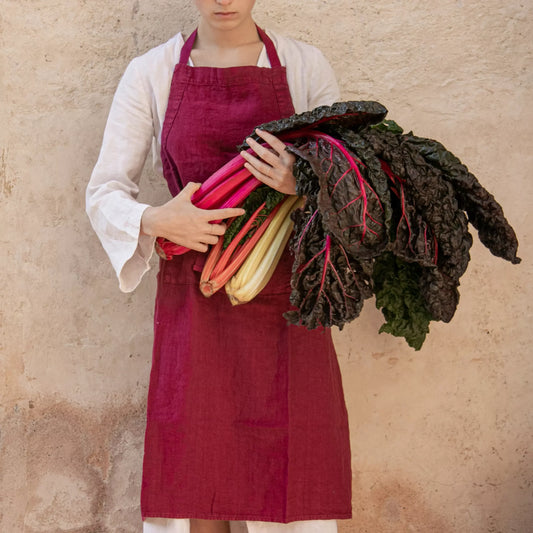 Apron in Heavy Linen