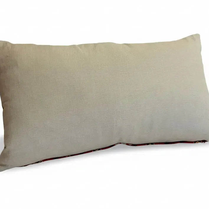 Vintage Red Floral Print 12x22 - Blue Springs Home