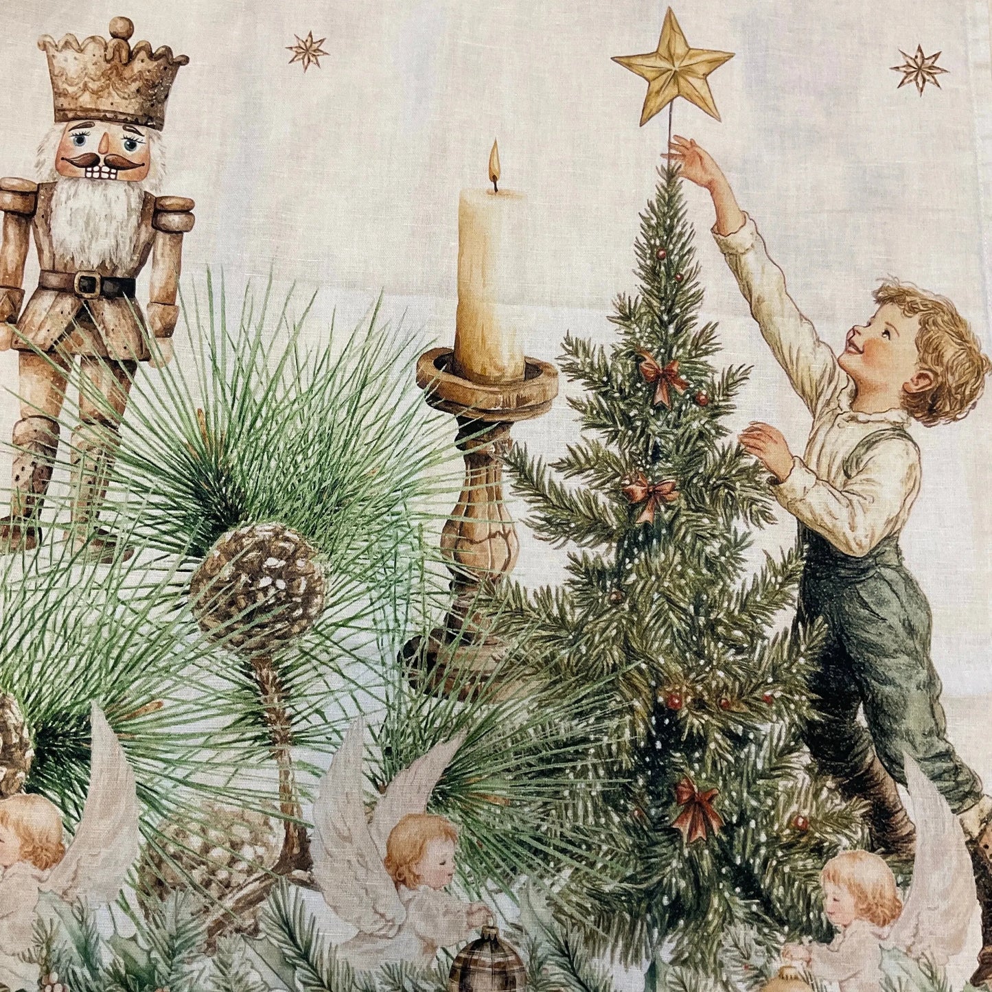Noel Vintage Dore Napkins SET OF 4