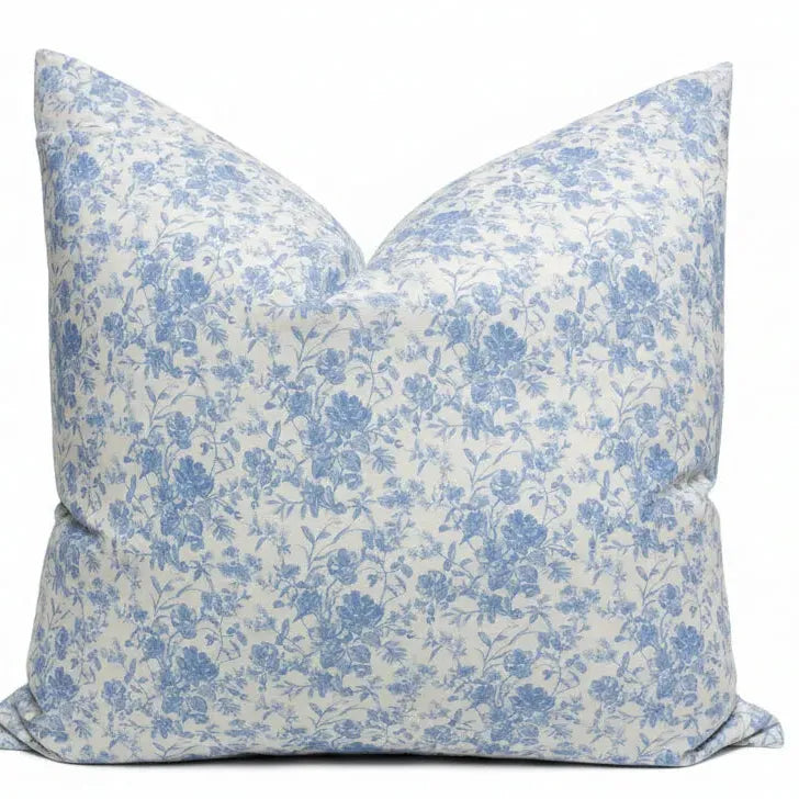 French Toile - Simple Hem Sham Euro