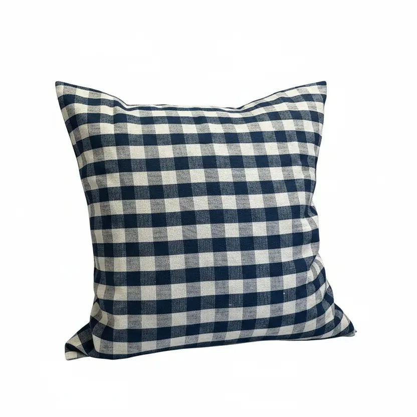 Wales Check Sham Euro - Blue Springs Home