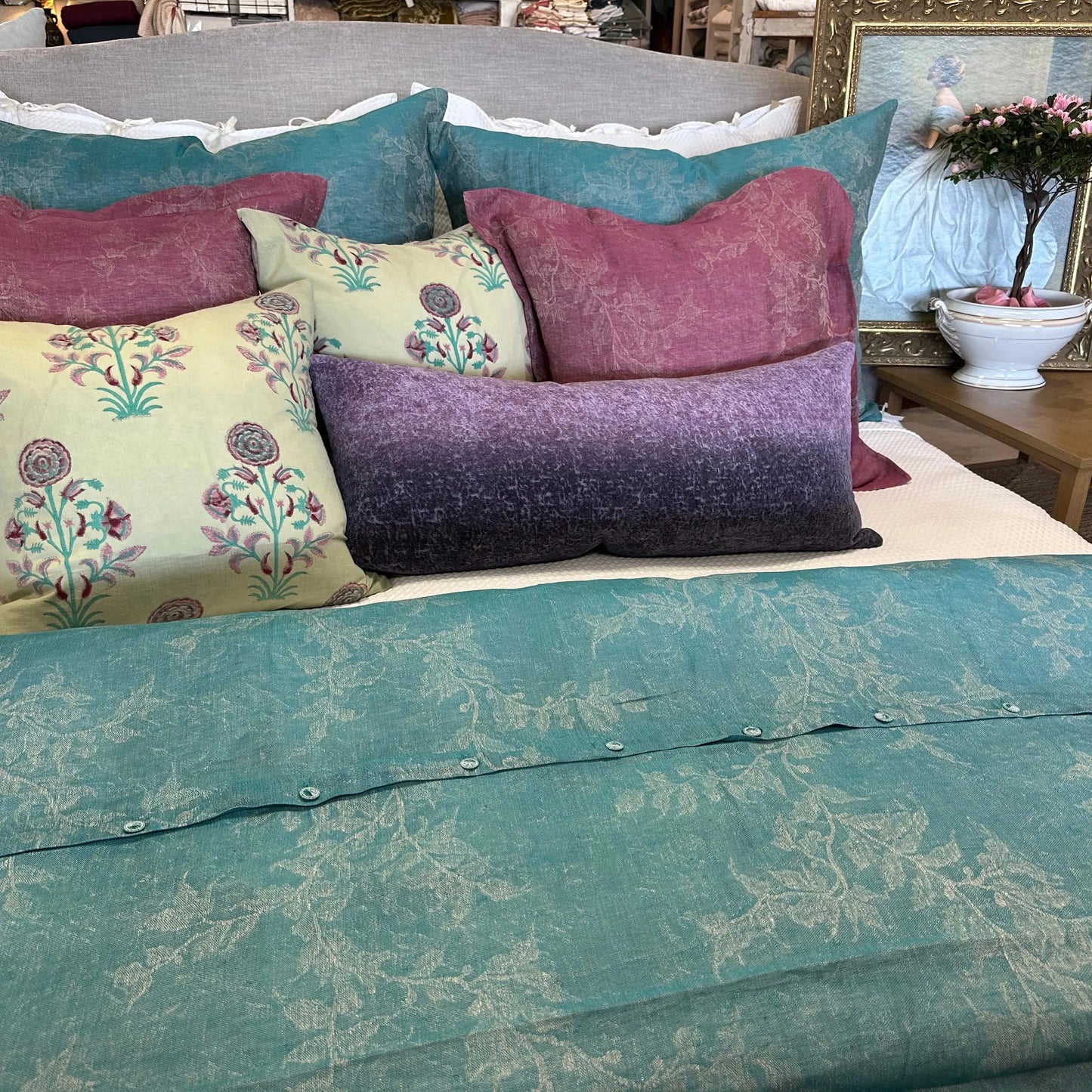 Leitner Rama Duvet - Blue Springs Home