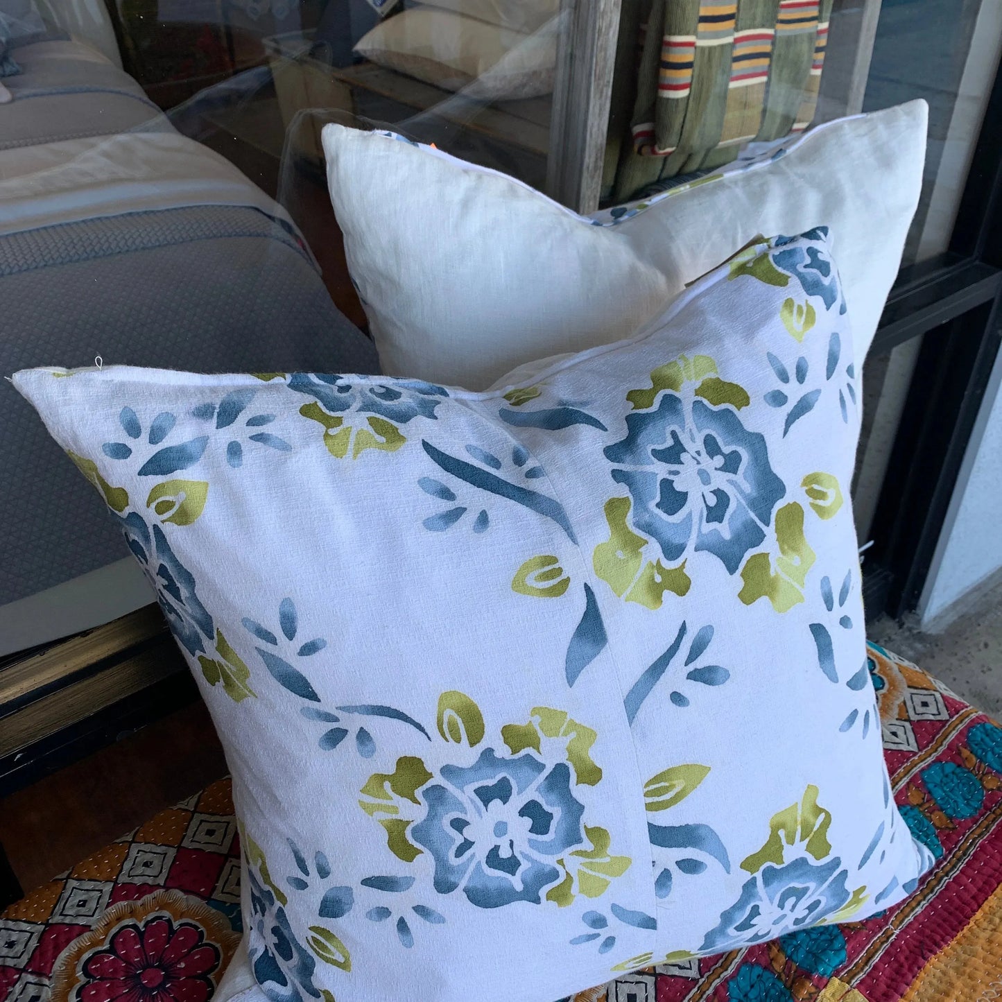 VINTAGE CHINESE BATIK 22 - Blue Springs Home