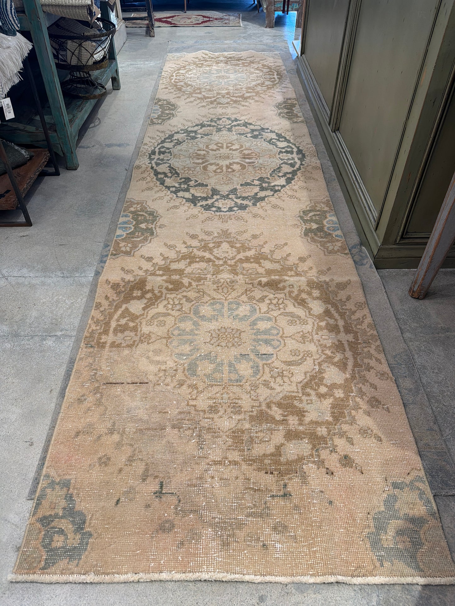 #11 Vtg Turkish Runner 2'10"x11'5"