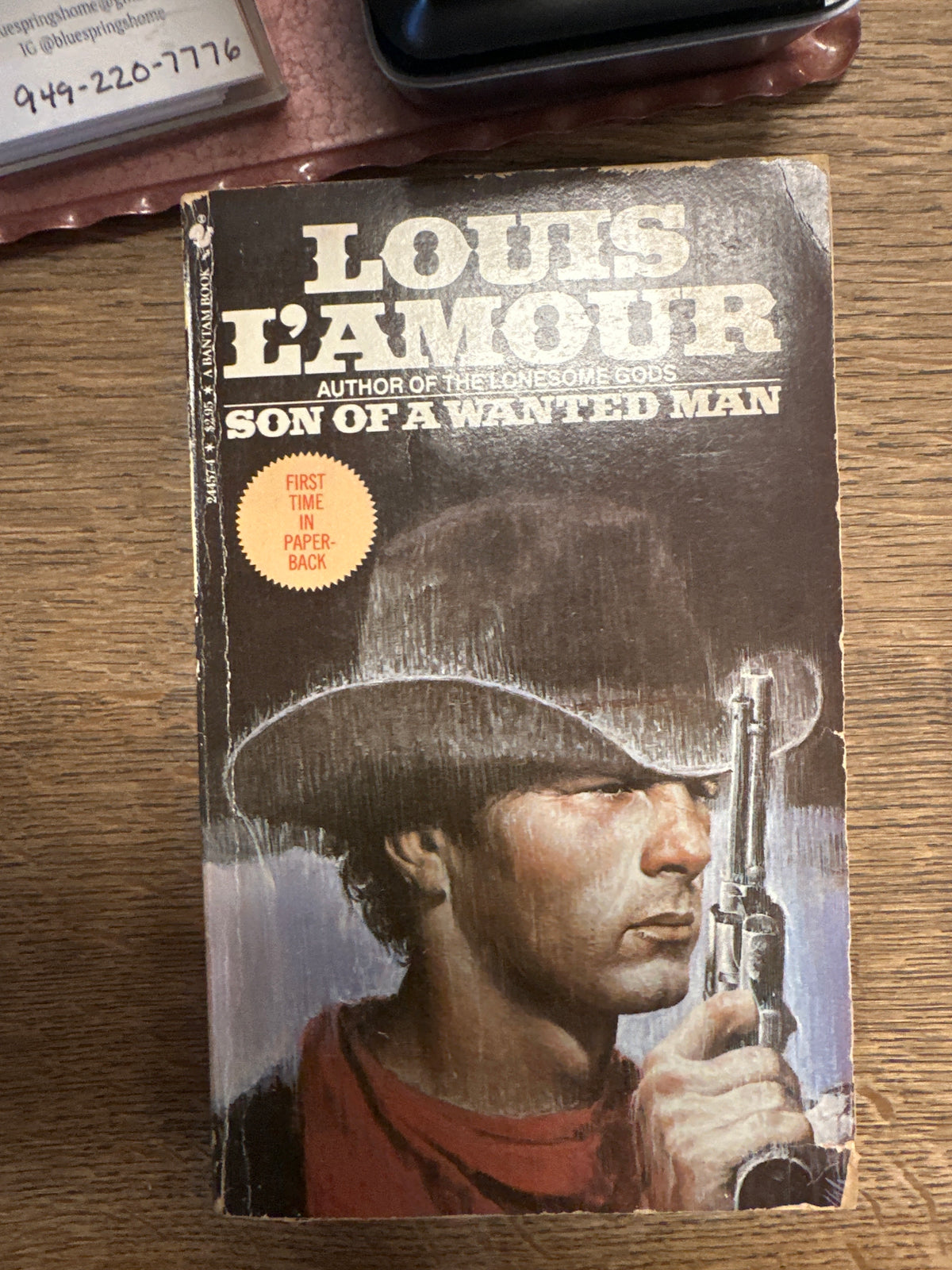 Louis L’Amour Paperback vintage