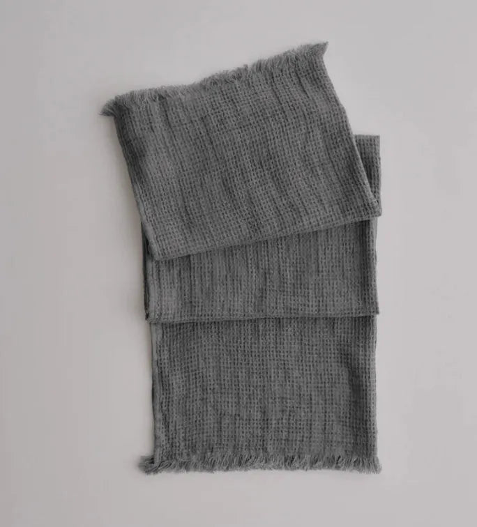 Flocca Linen Waffle Bath Towel