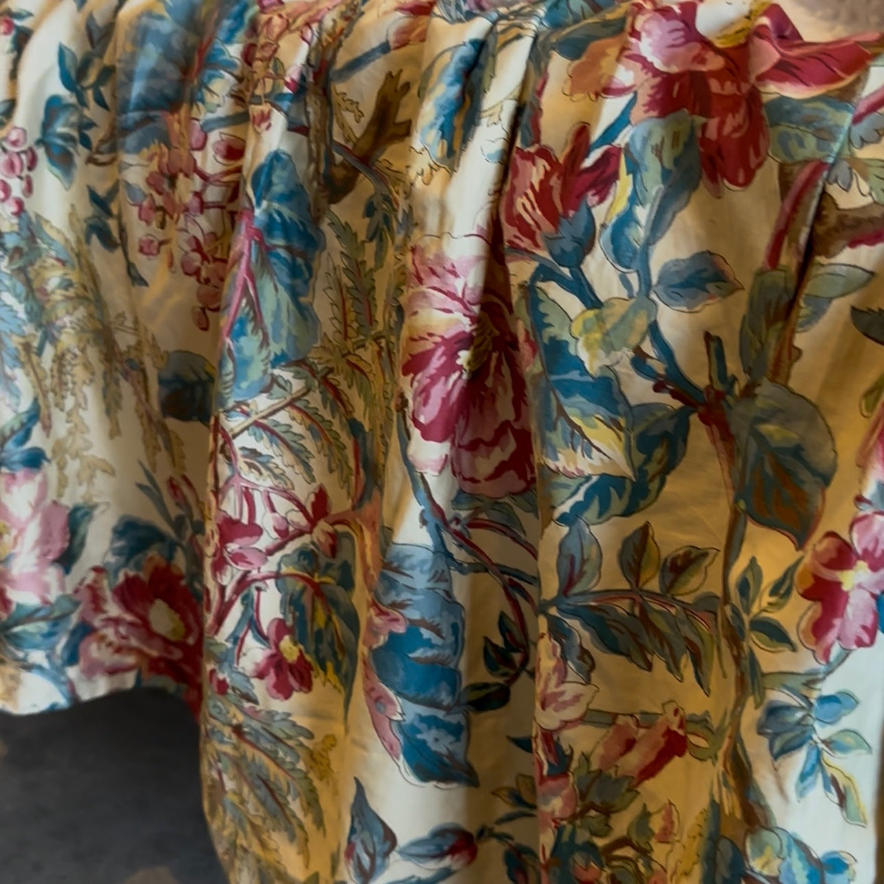 Vintage Ralph Lauren CK Bedskirt