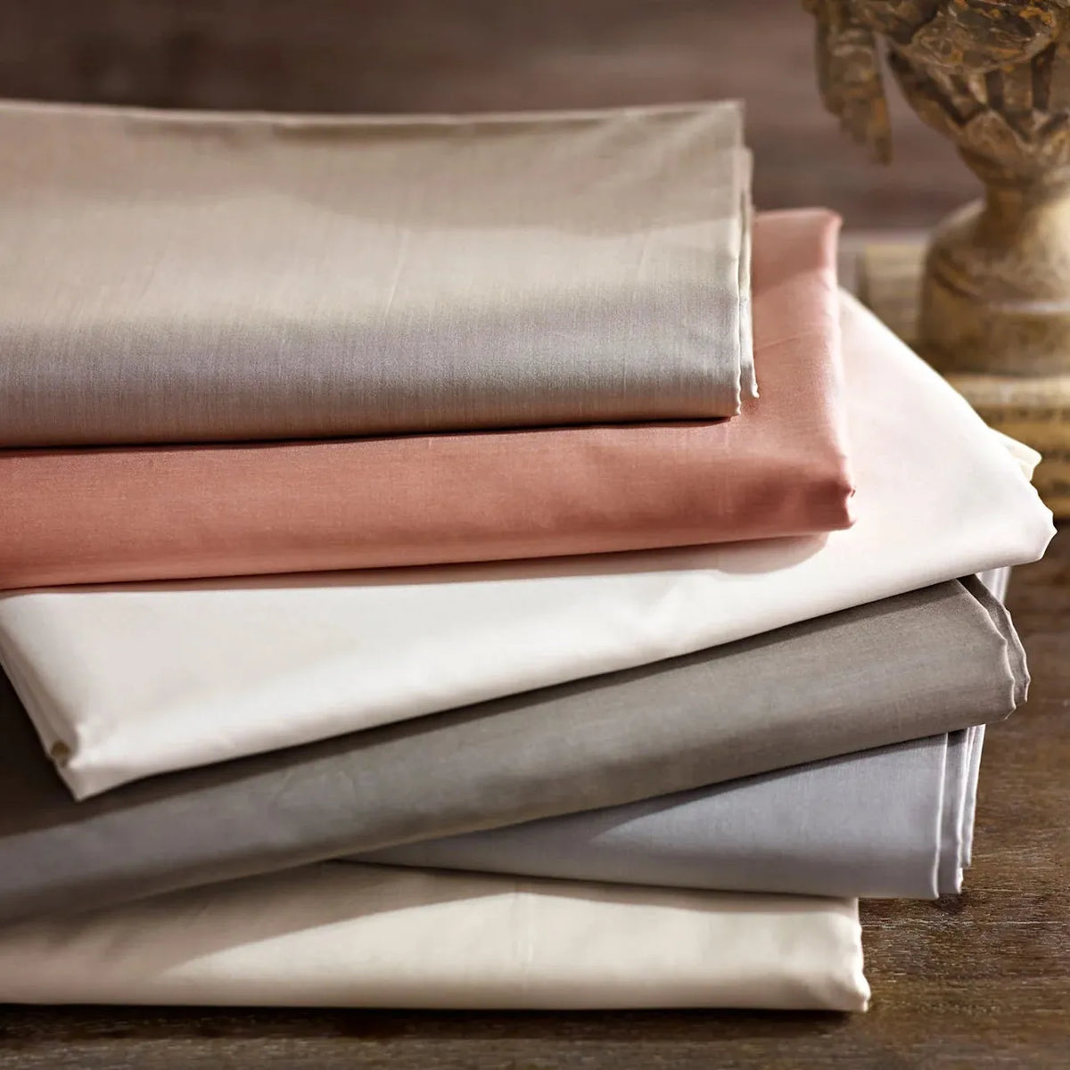 Capri Percale Flat Sheet QU - Blue Springs Home