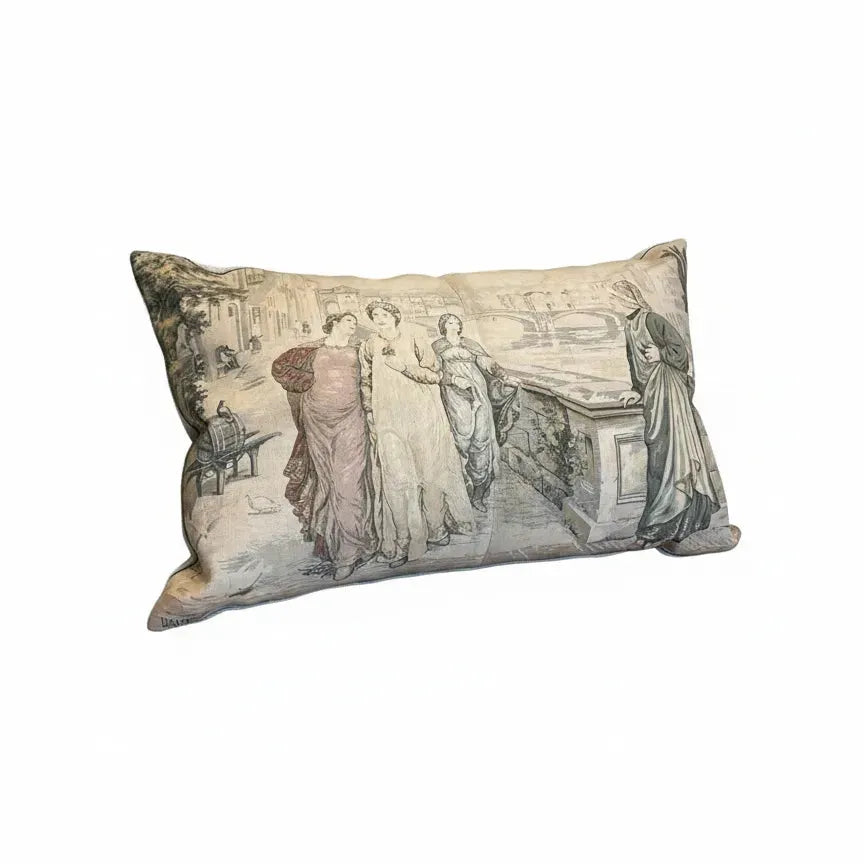 Dante & Beatrice Tapestry Bolster 25x38