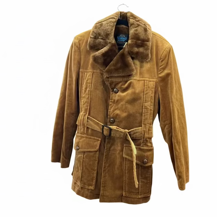 Vintage 1970's Coat Brown S/M - Blue Springs Home