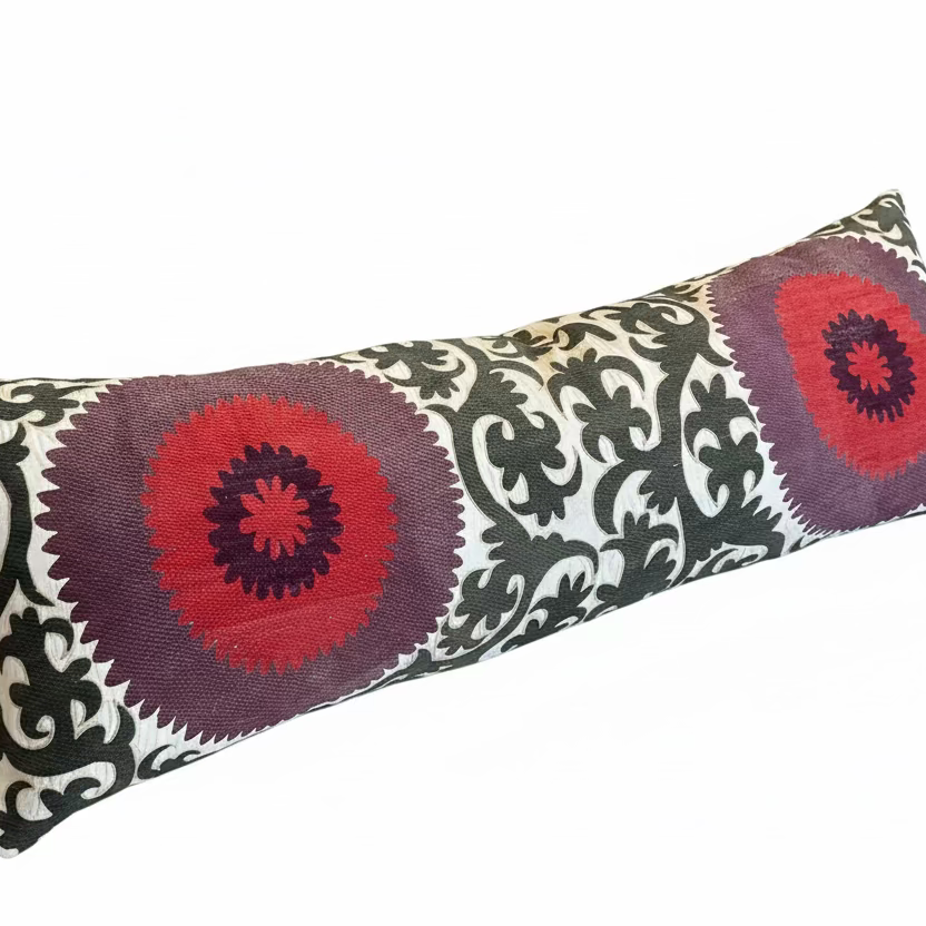 Suzani Dark Green Purple 15x41