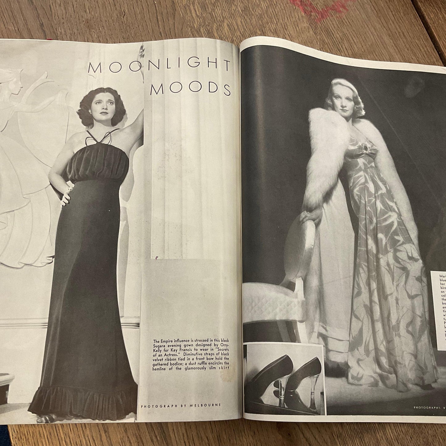VINTAGE PHOTOPLAY MAGAZINE 1938 - Blue Springs Home