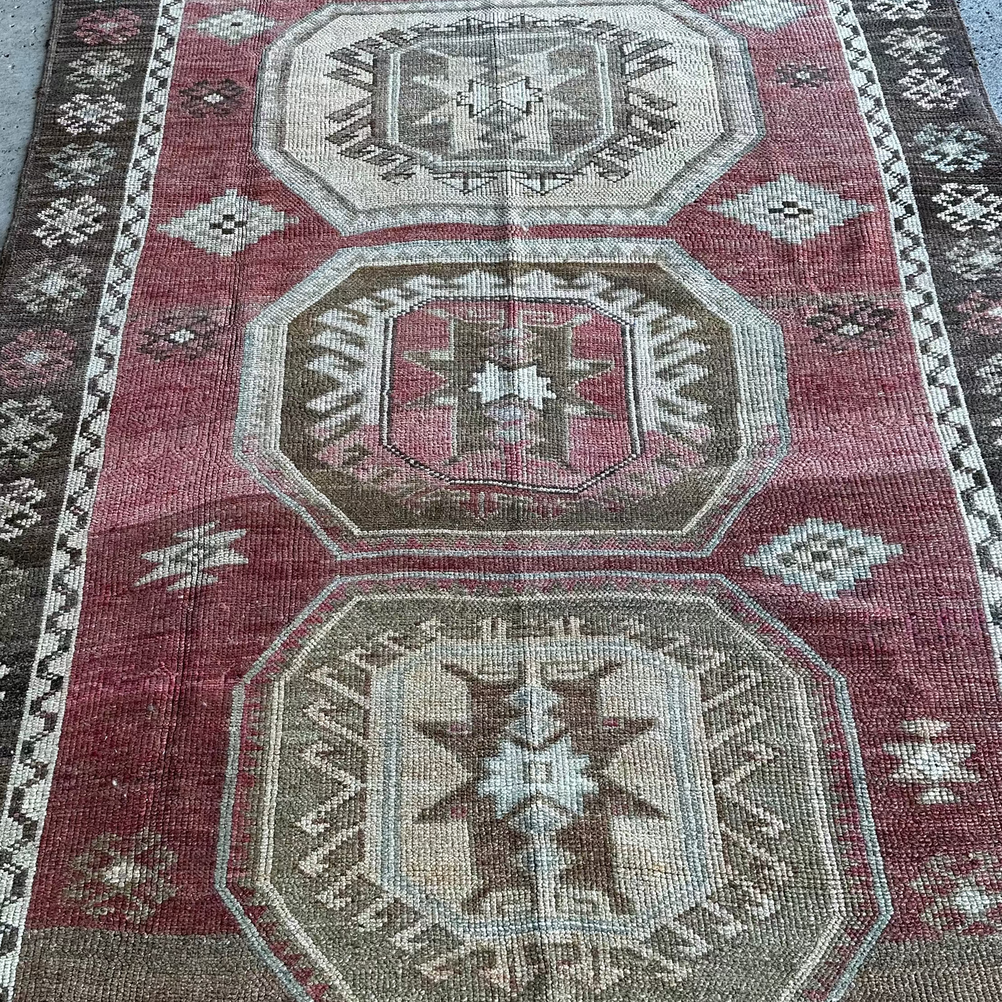 Vintage Anatolian Rug 6'12'4" M655