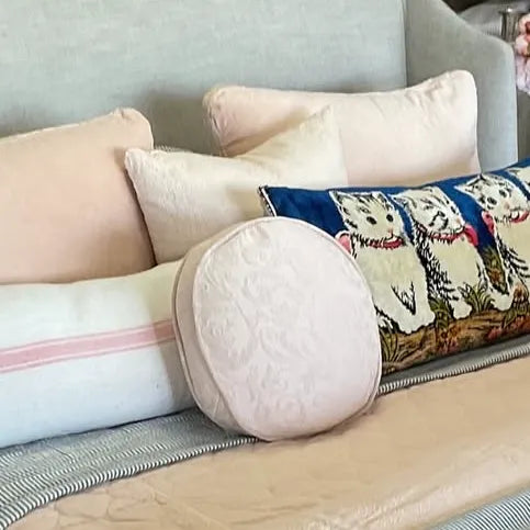 Adele Throw Pillow Round