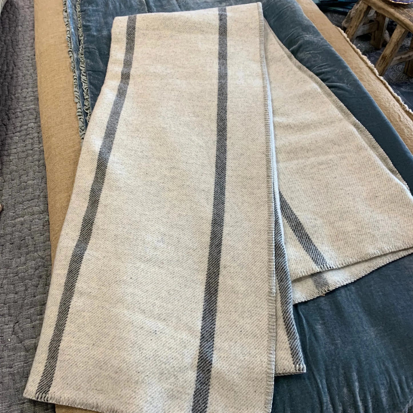 Tahoe Wool Throw Blanket