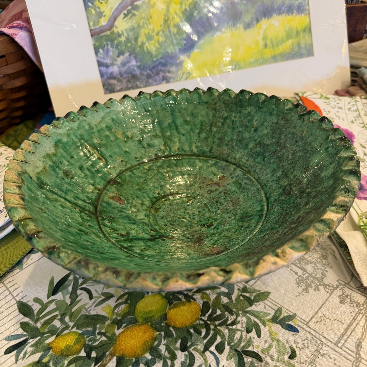 Large green Tamarook compote