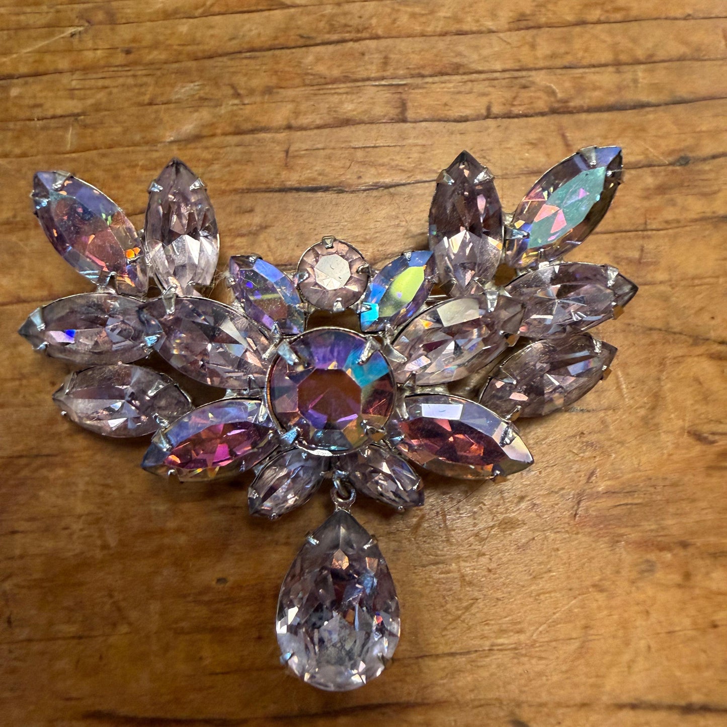 Vintage Weiss purple AB pin - Blue Springs Home
