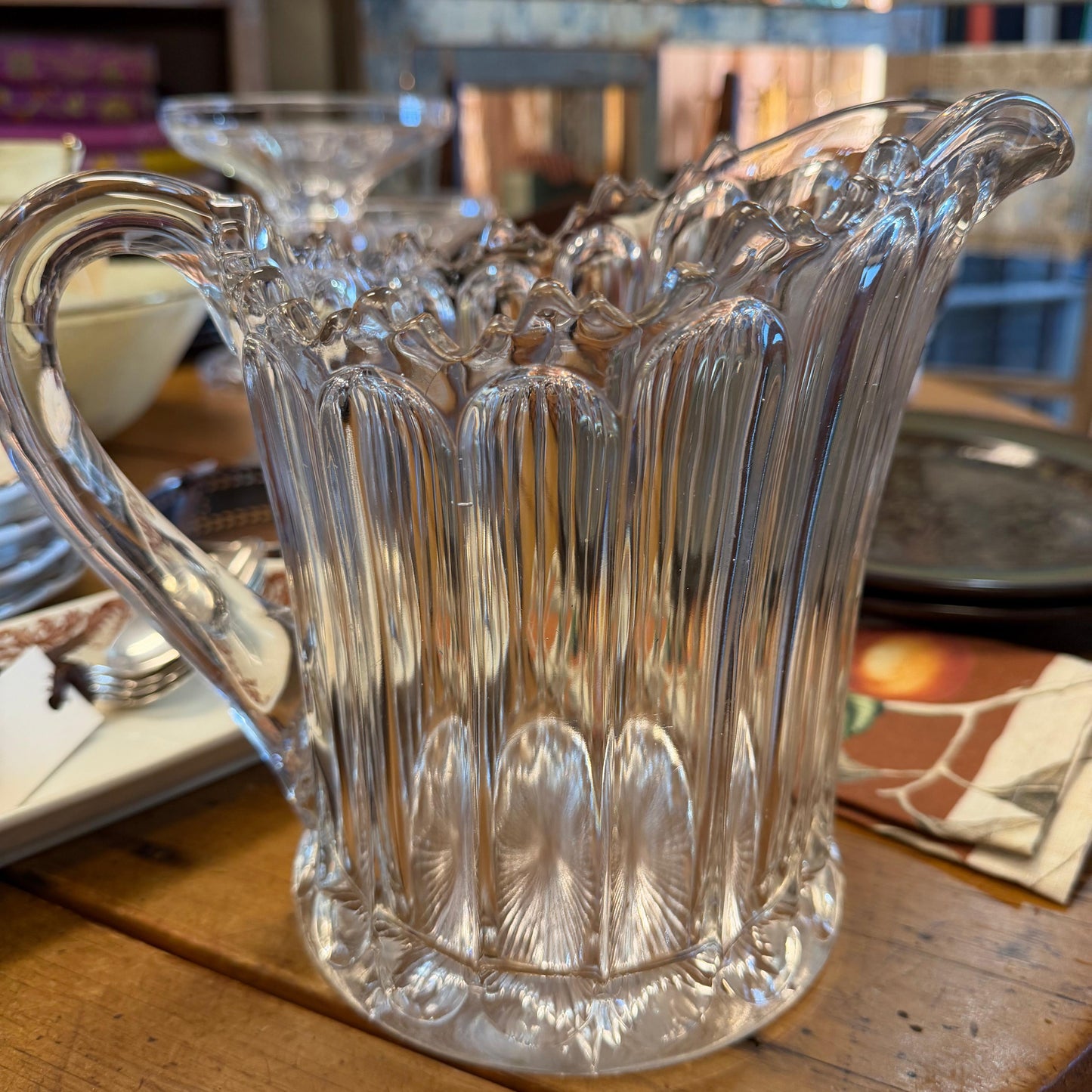 Antique Fostoria Pitcher c.1907