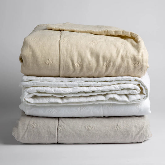 Ines Bed End Throw Blanket - Blue Springs Home