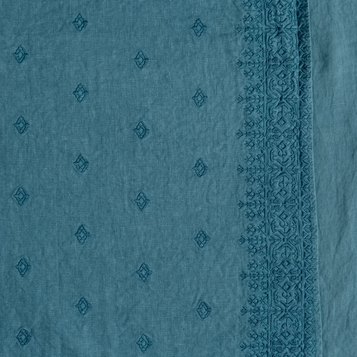 Ines Bed End Throw Blanket - Blue Springs Home