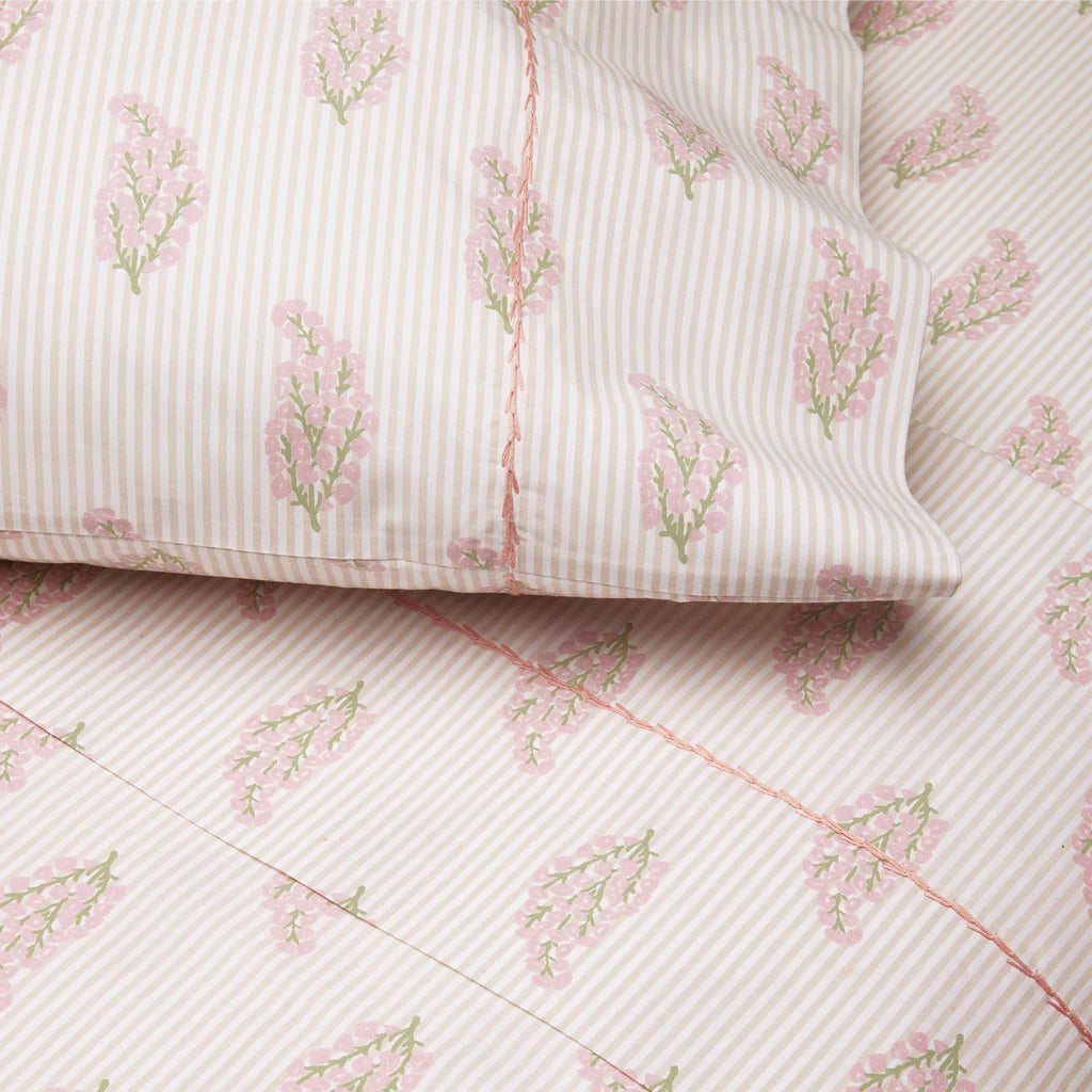 Nirvi Lotus Organic Fitted Sheet Full/Queen