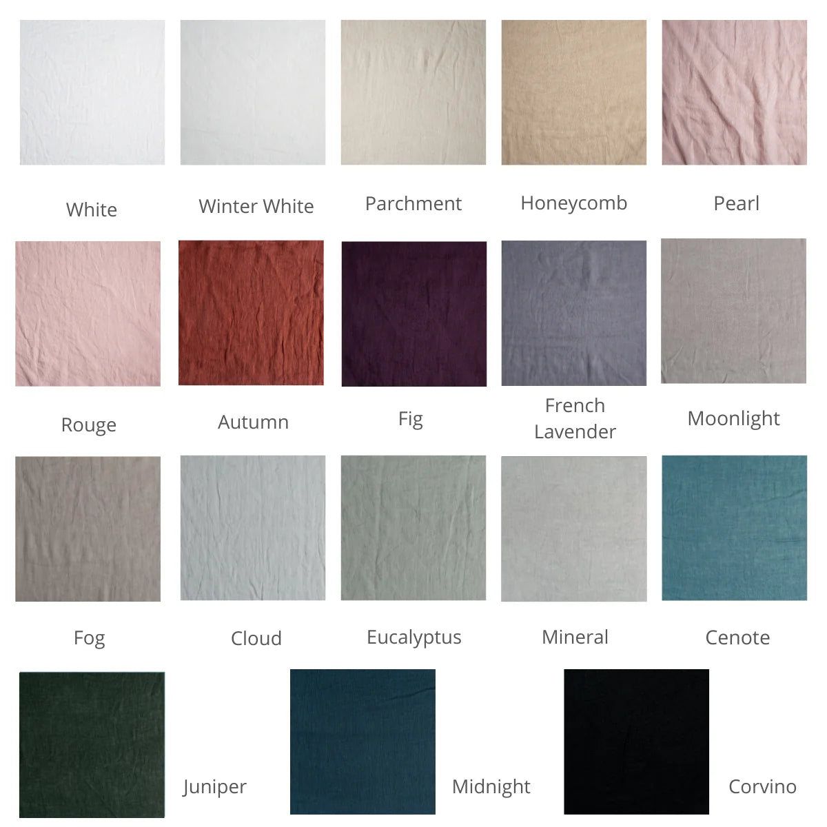 Whisper Linen Shams
