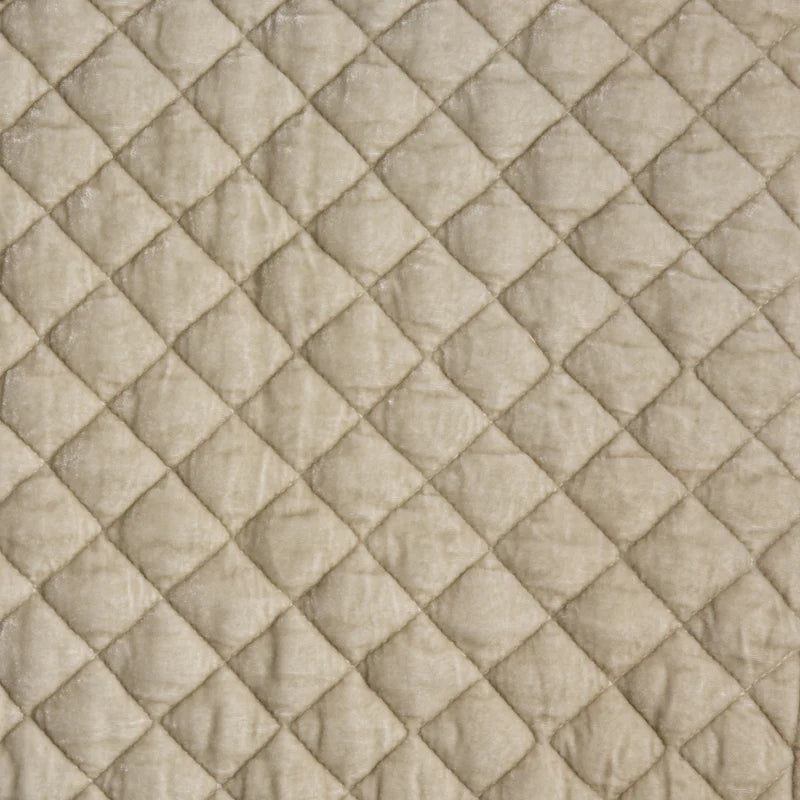 Silk Velvet Quilted Lumbar Pillow - Blue Springs Home