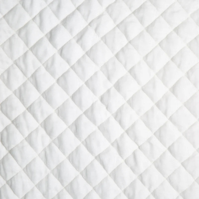 Silk Velvet Quilted Lumbar Pillow - Blue Springs Home