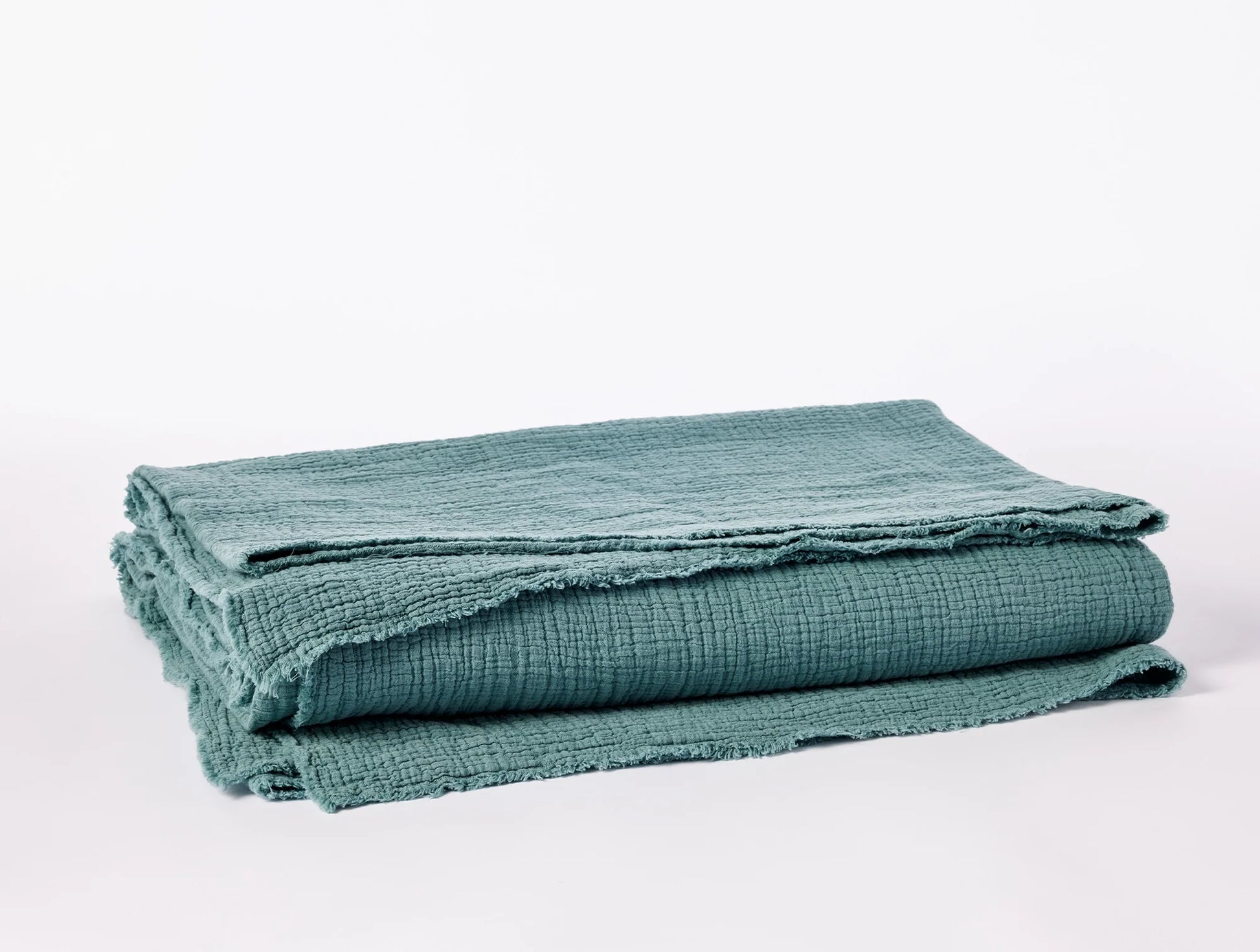 Topanga Organic Throw Blanket - Blue Springs Home