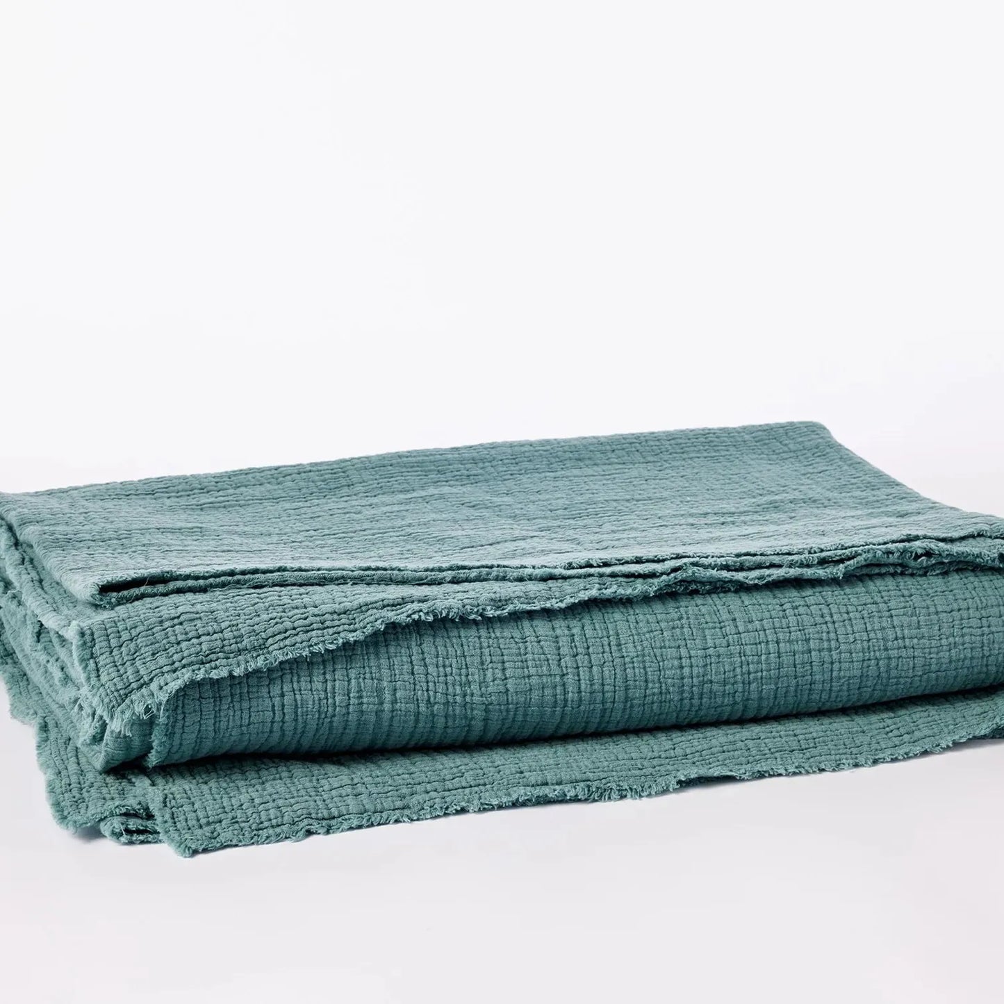Topanga Organic Throw Blanket - Blue Springs Home