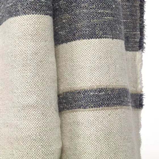 North Sea Stripe Throw Blanket - Blue Springs Home