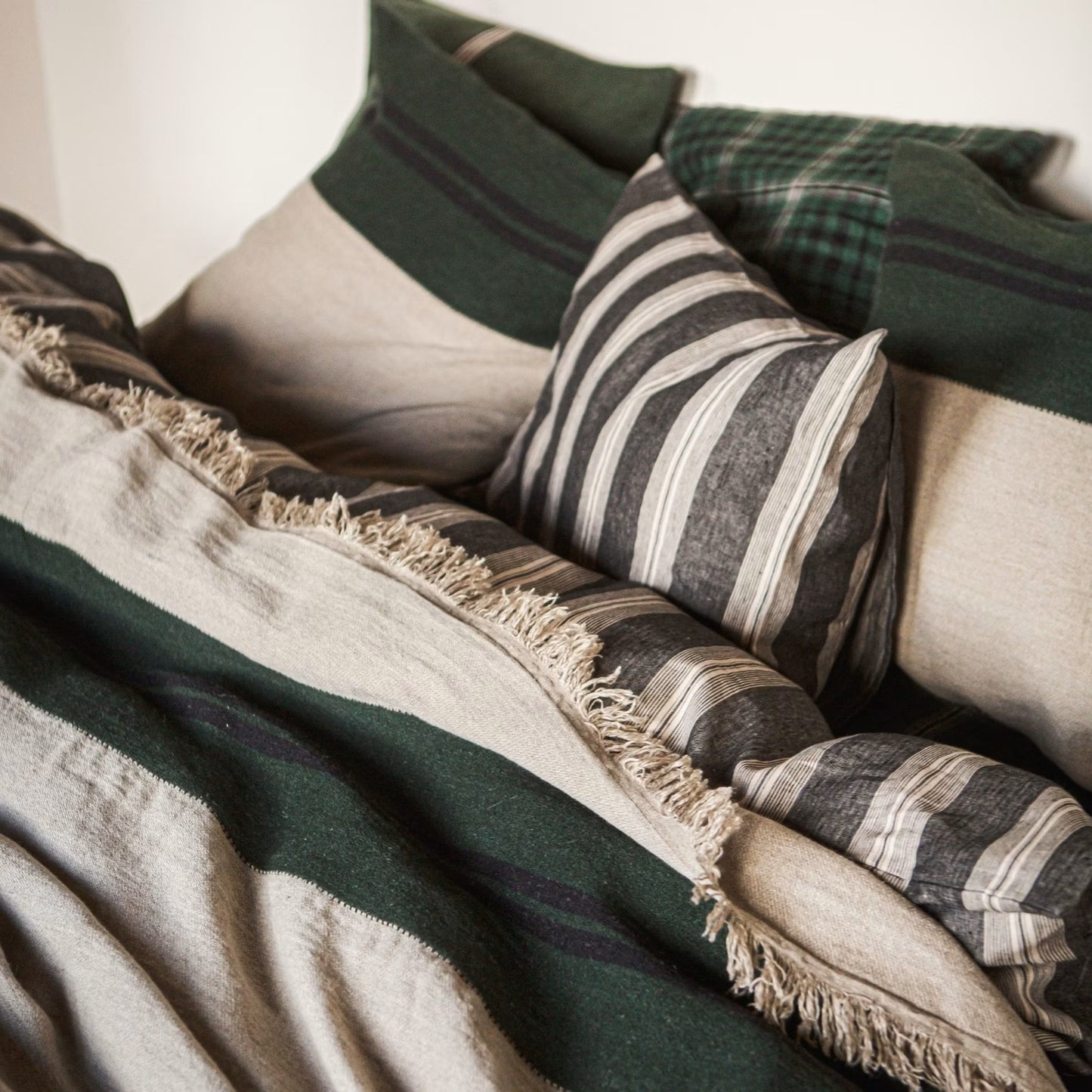 Omaha Stripe Pillow Cover 25x25
