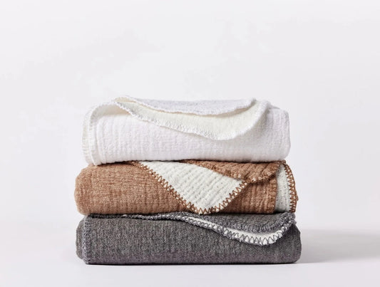Cozy Cotton Throw Blanket