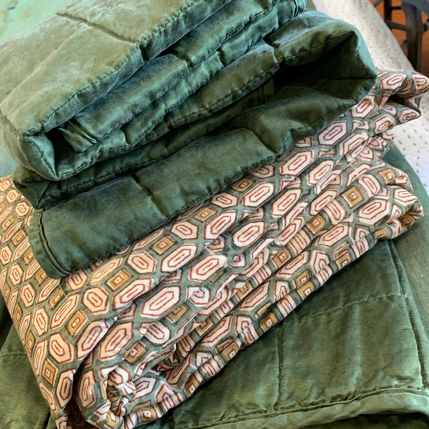 Jaya Mul Mul Quilt - Blue Springs Home