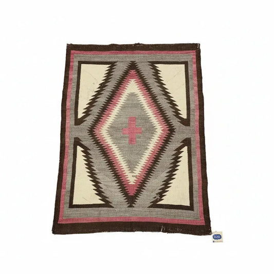 Sm Navajo Rug C. 1920 49x36