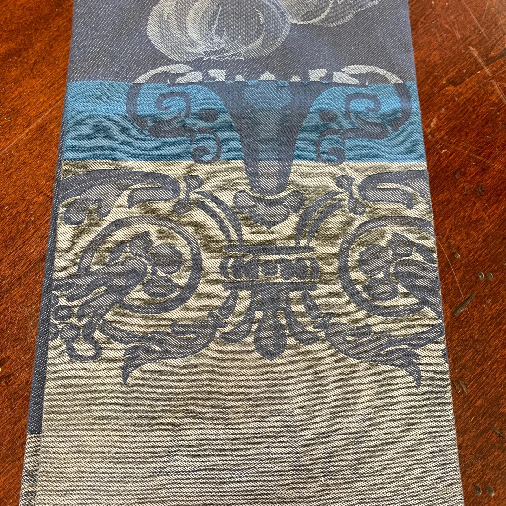 Jacquard Kitchen Tea Towel - Blue Springs Home