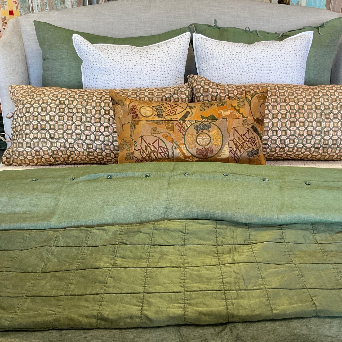 Jaya Pillowcase PAIR - Blue Springs Home