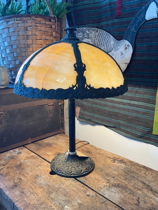 Art Nouveau Tiffany Style Lamp