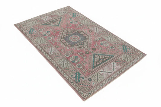 Turkish Vintage Rug 4'5x7'1 - Blue Springs Home