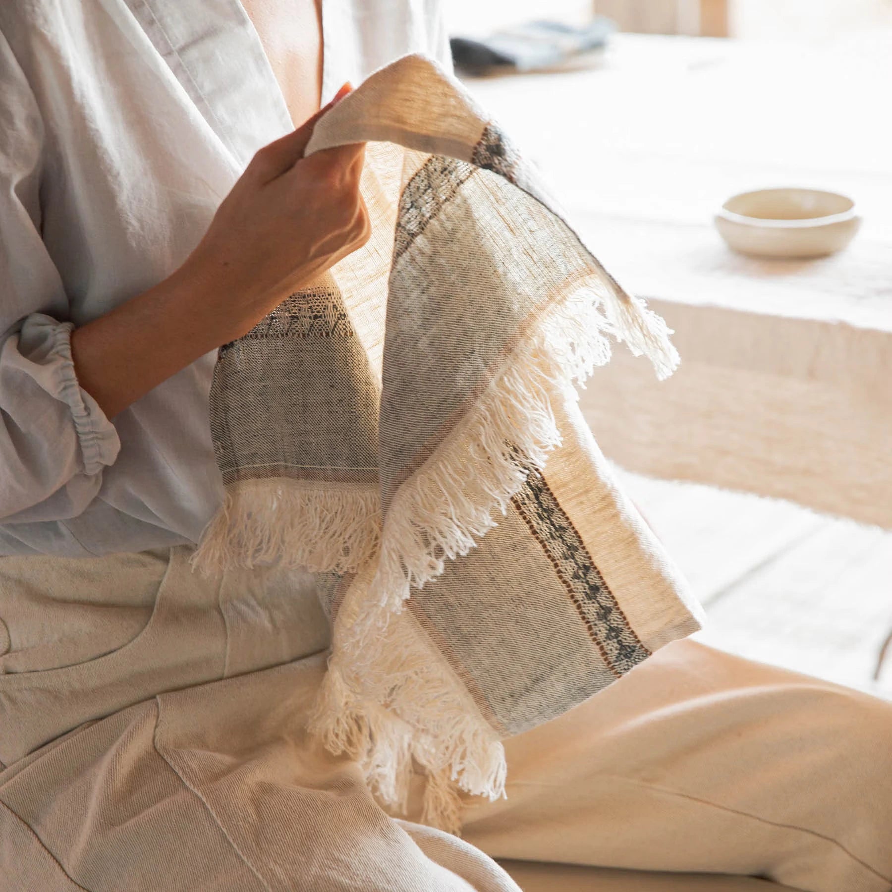 The Belgian Table Throw Napkin - Blue Springs Home