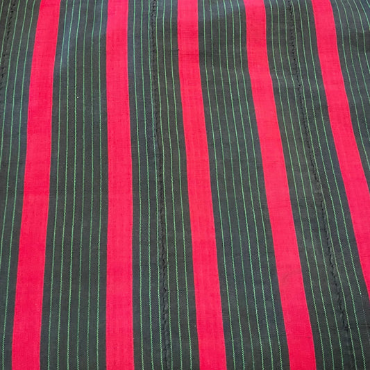 STRIPED LARGE FABRIC - Blue Springs Home