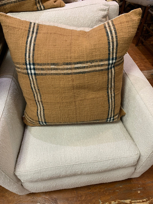 Vintage Handwoven Heavy Cotton "Burberry"