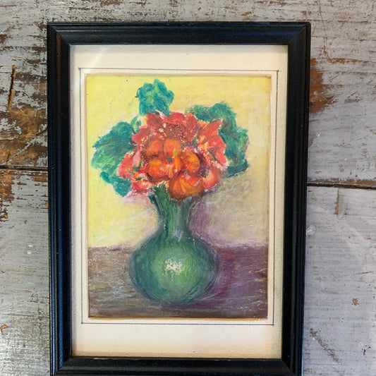 Mini Watercolor Floral Painting - Blue Springs Home