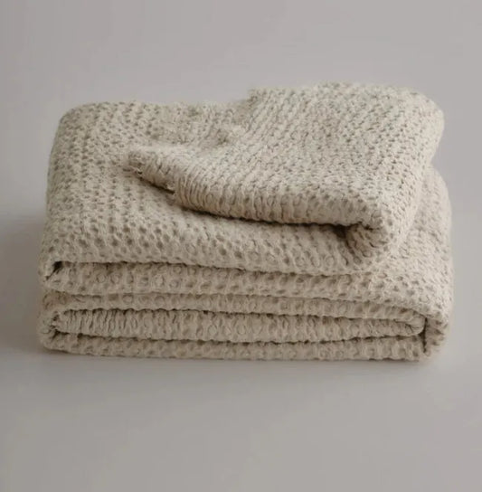 Flocca Linen Blanket 90x102