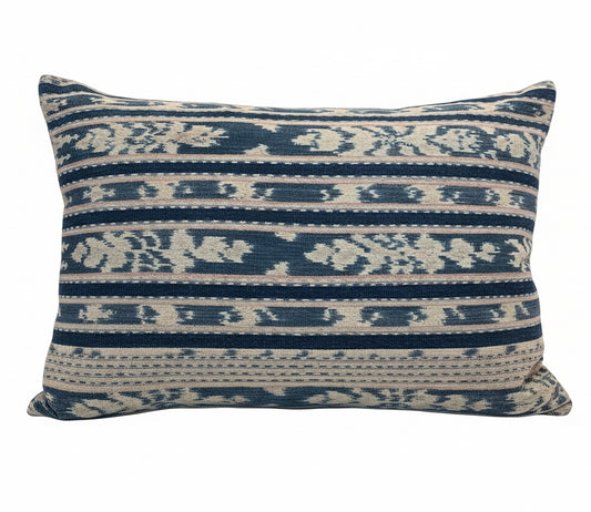 Vintage Indonesian Ikat Weaving Pillow