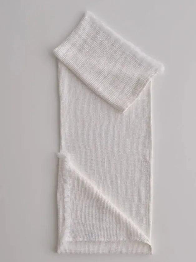 Flocca Linen Waffle Bath Towel