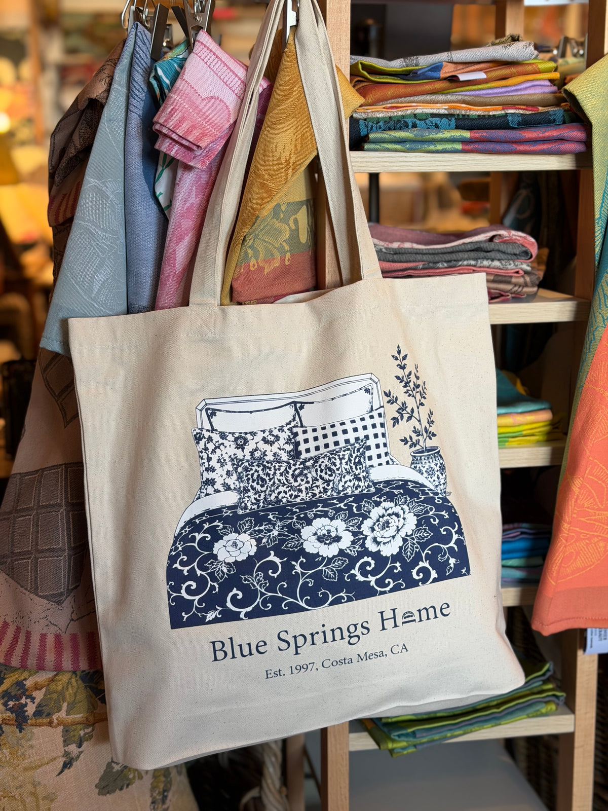 Blue Springs Home Canvas Tote Bag